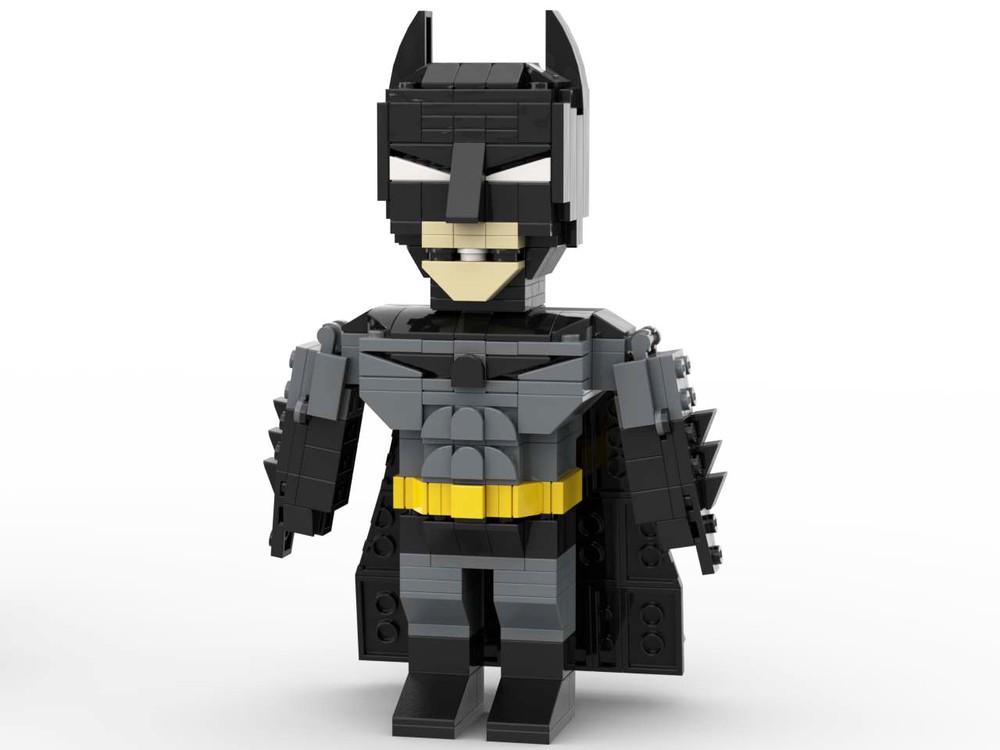 LEGO MOC Batman - 8 heads scale minifigure by kosh_lv