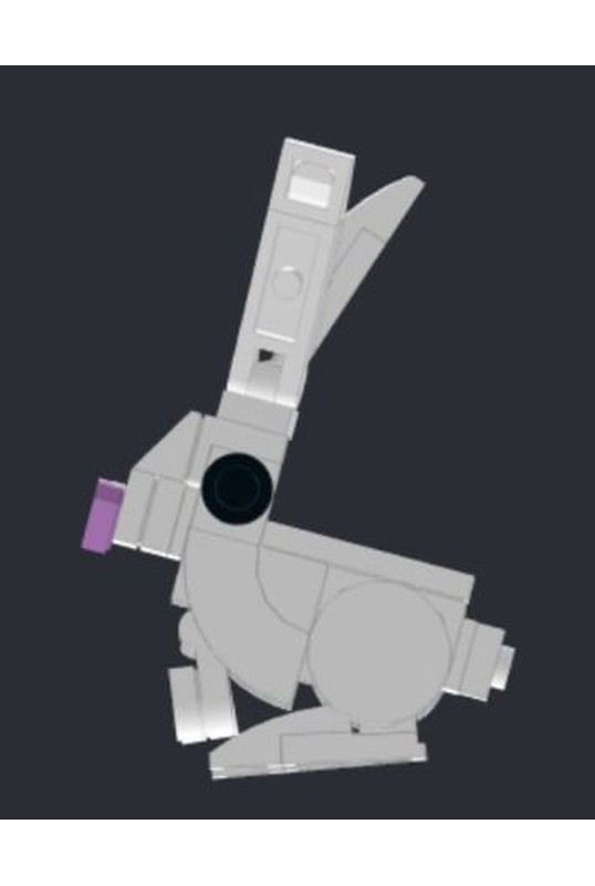 LEGO MOC-149824 Rounder Rabbit with erect ears by Space_Steave ...