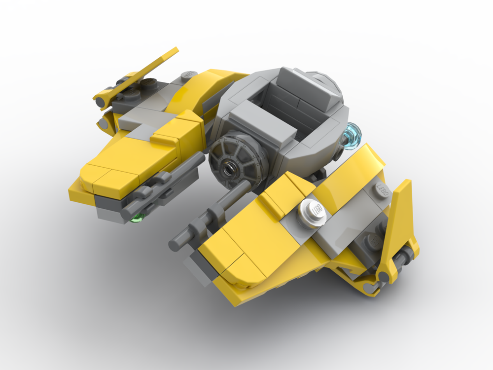 LEGO MOC Jedi Interceptor Microfighter by dhumphreys22 | Rebrickable ...