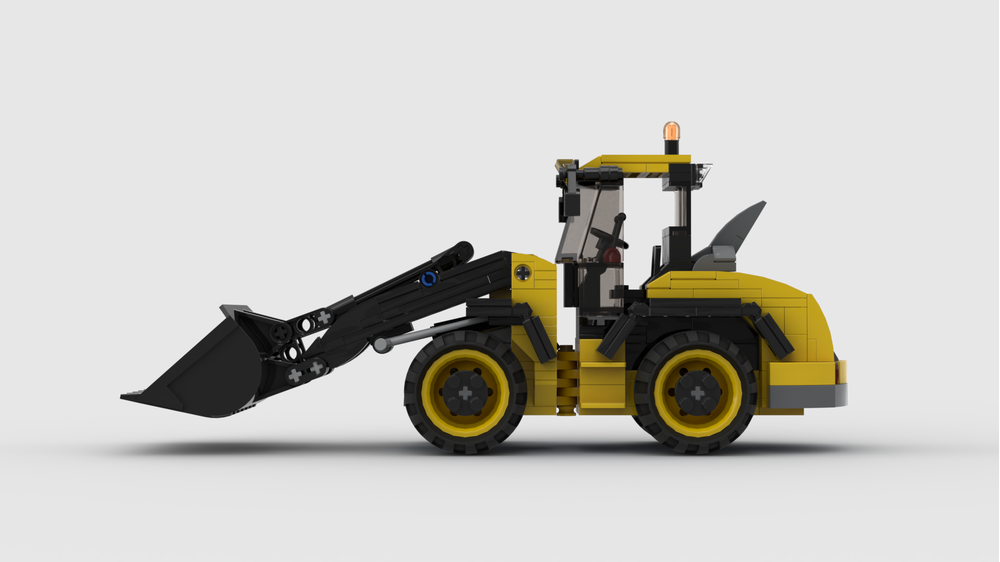 LEGO MOC-150003 Wheel Loader - Minifigure Scale by Lasadi | Rebrickable ...