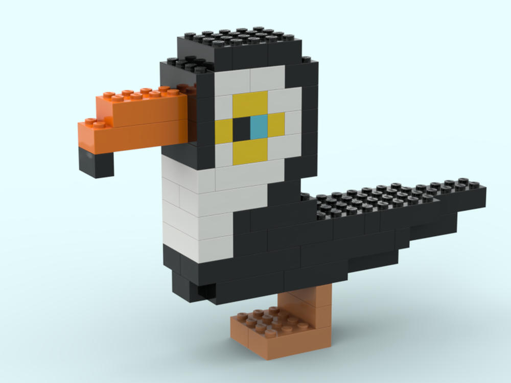 LEGO MOC 11030 Toucan by Pikminfan67 | Rebrickable - Build with LEGO