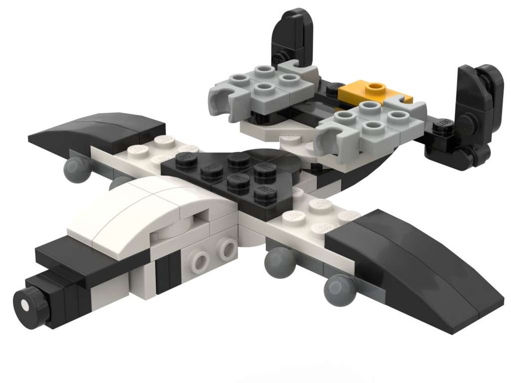 LEGO MOC 30641 A-10 Thunderbolt (''Warthog'') by meregt | Rebrickable