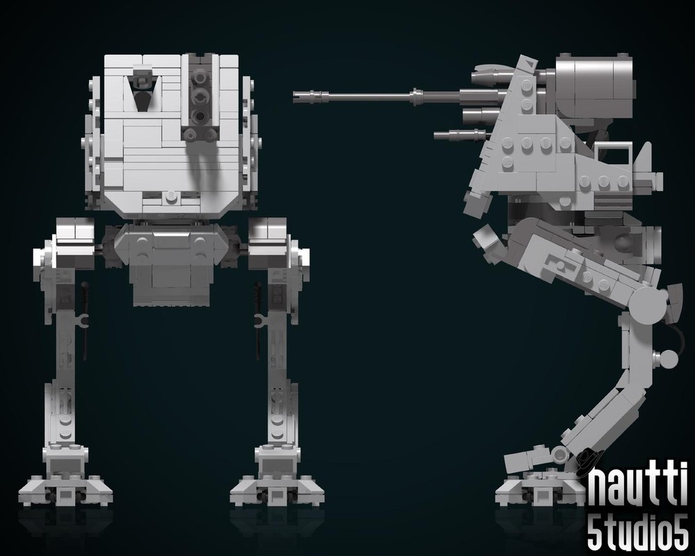 LEGO MOC All Terrain Defense Turret (AT-DT) by hautti5 | Rebrickable ...