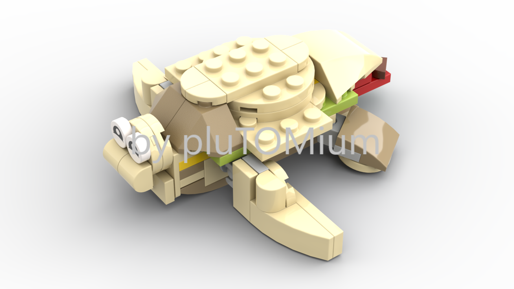 LEGO MOC Turtle (LEGO 30582 Alternate) by pluTOMium | Rebrickable ...