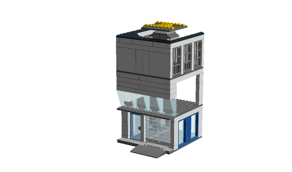 begroting strand Catastrofaal LEGO MOC 60047 City Garage by The MOCMaker | Rebrickable - Build with LEGO