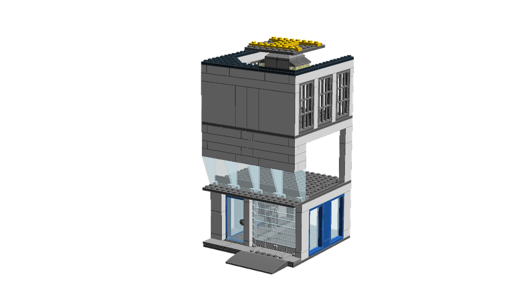 LEGO MOC 60047 City Garage by The MOCMaker Rebrickable Build