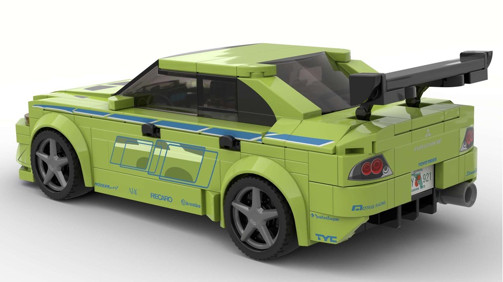 LEGO MOC 2 Fast 2 Furious - Paul Walker's / Brian O'Connors
