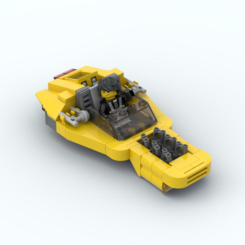 LEGO MOC Muscle Landspeeder by hg_moc | Rebrickable - Build with LEGO