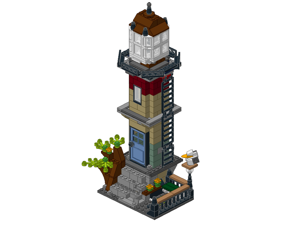 LEGO MOC-15030 31065-Lighthouse (Creator 2018