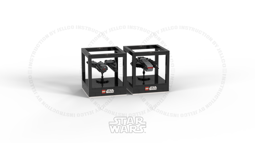 LEGO MOC Micro T.I.E fighters Desktop Cube Series IV by jellco ...