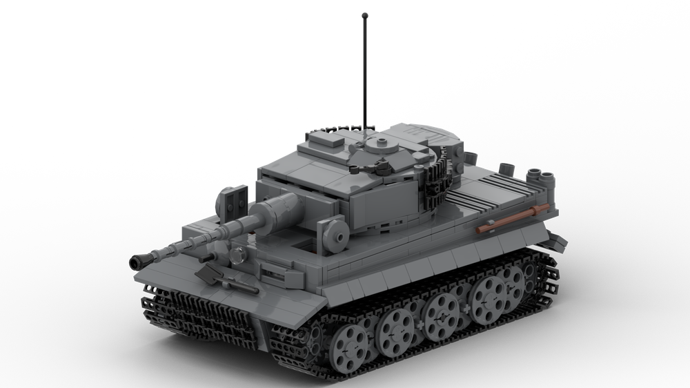 LEGO MOC Panzerkampfwagen VI Tiger 1 by Lepetitlegoneuf
