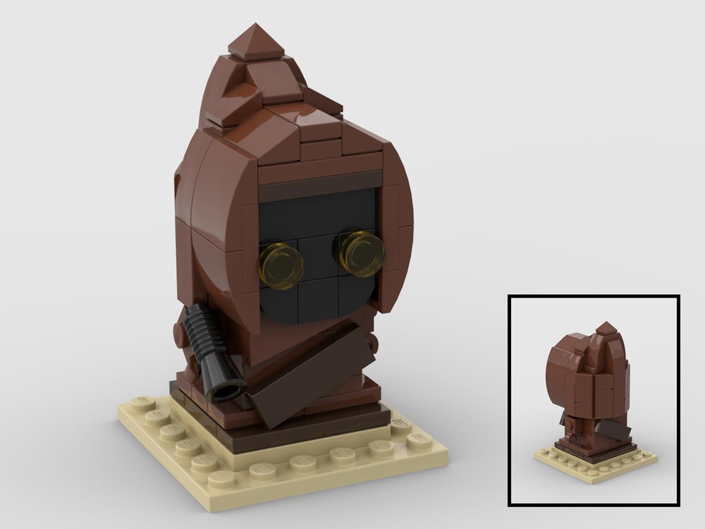 LEGO MOC Brickheadz Jawa by Gobboleone | Rebrickable - Build with LEGO