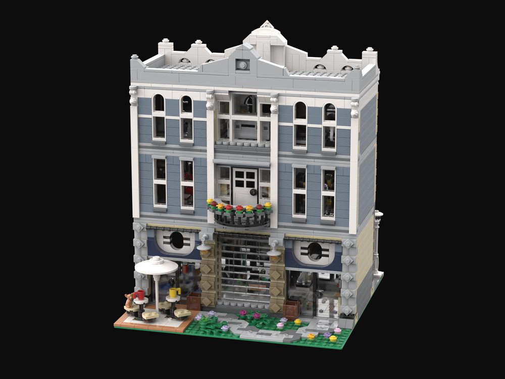 LEGO MOC Hi-Fi Store & Cafe - 10255 Assembly Square Alternative Build ...