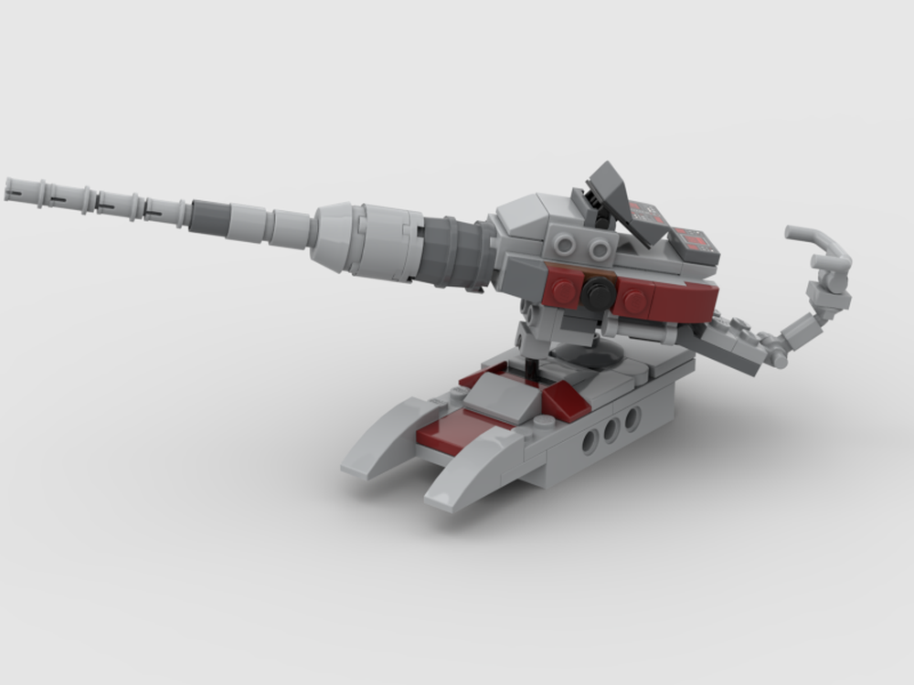 LEGO MOC Alternate turret for AT-TE by Brick_The_Brick | Rebrickable ...