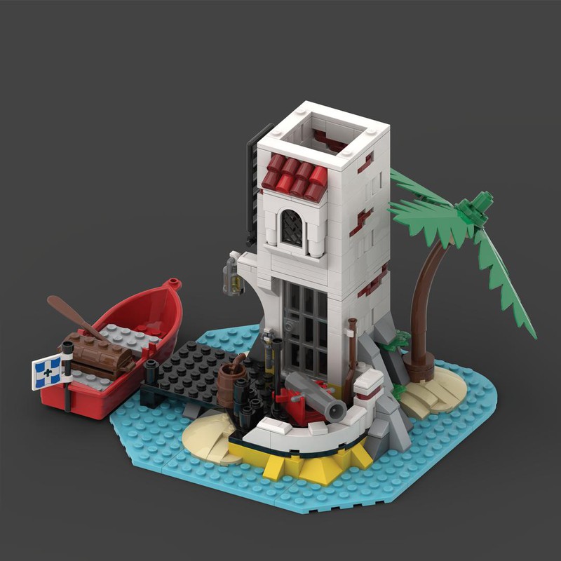 Lego Moc 6265 Sabre Island Remake By Colemantreborbestjeditohaveeve Rebrickable Build With Lego