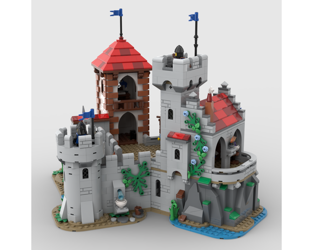 LEGO MOC Edgewater Keep by bricks_fan_uy | Rebrickable - Build with LEGO