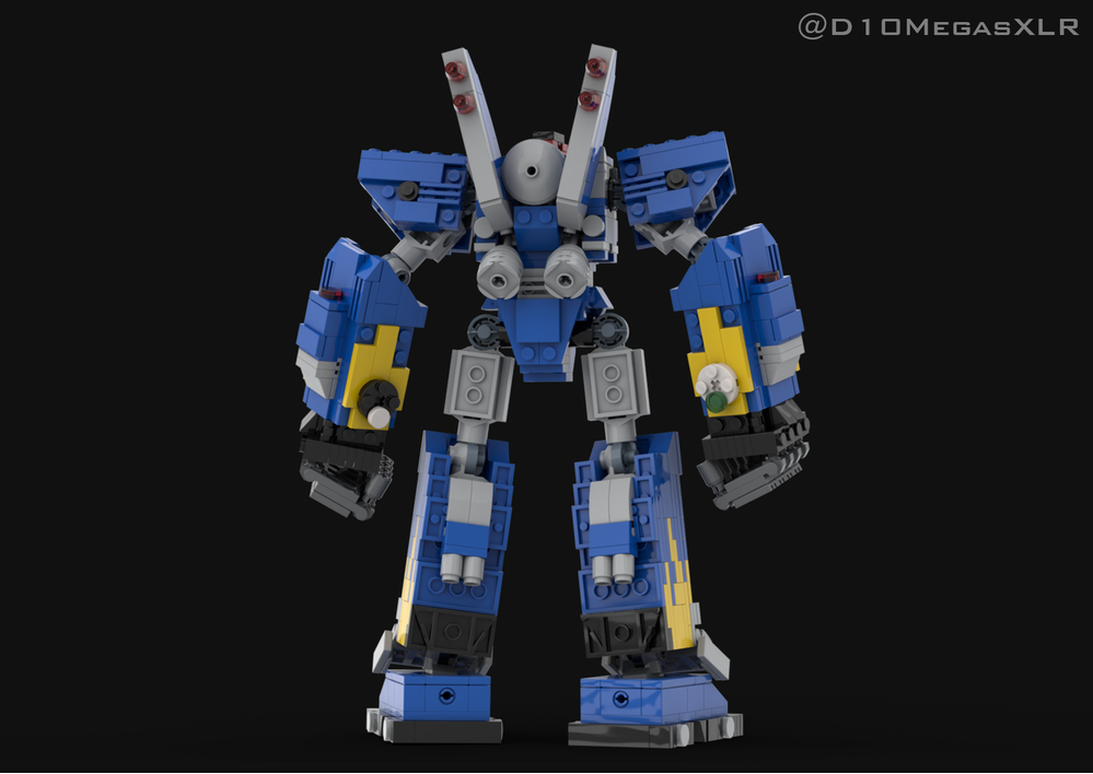 LEGO MOC Megas XLR (V3) by D10MegasXLR | Rebrickable - Build with LEGO