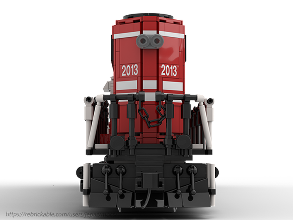 かばこページ LEGO MOC Paducah and Louisville Railway (PAL) SD70MAC by jepaz