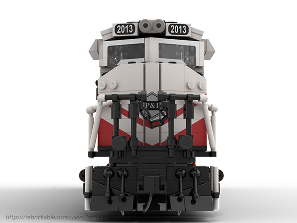 LEGO MOC-150545 Paducah and Louisville Railway (PAL) SD70MAC by