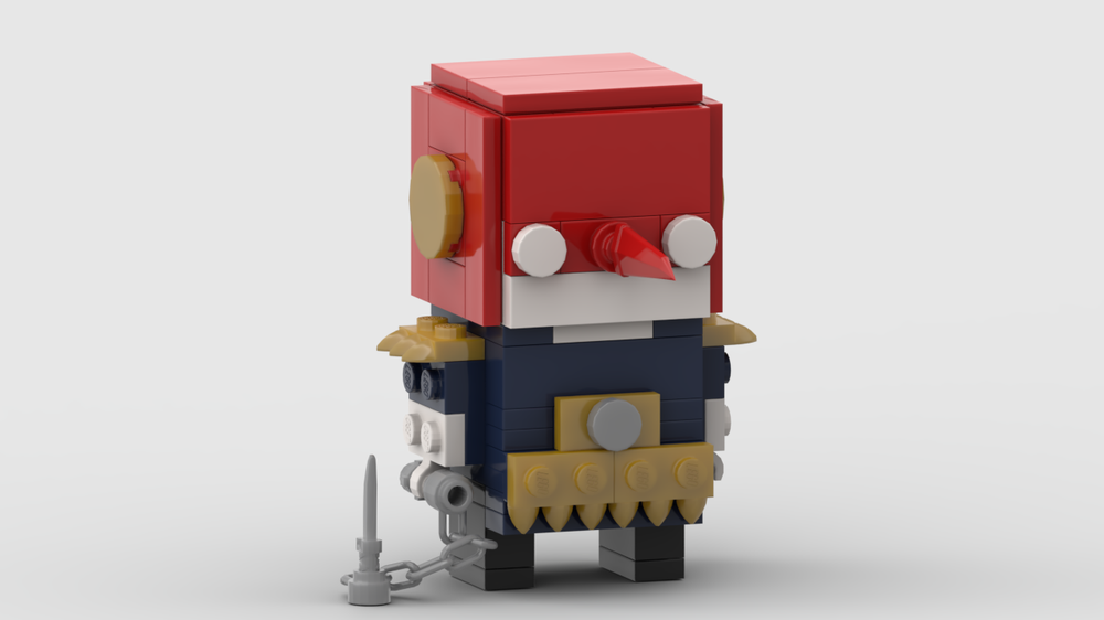 LEGO MOC Persona 3 Artemisia BrickHead by goldengamer72