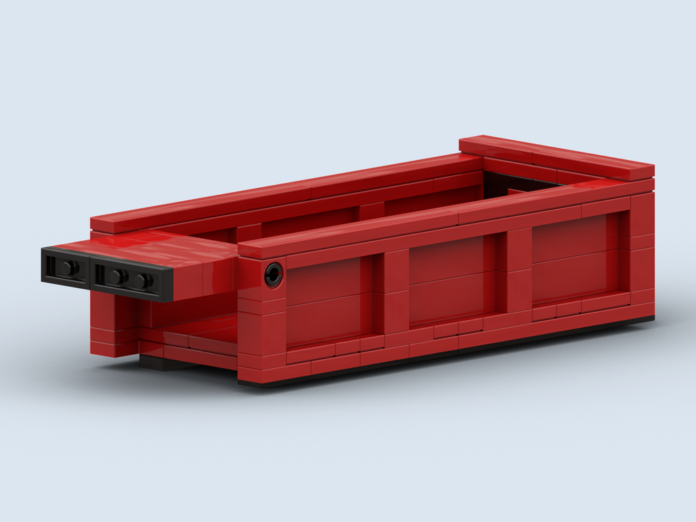 LEGO MOC Hooklift Container open by mausbricks | Rebrickable - Build ...
