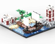 LEGO MOC Netflix One Piece Brickheadz Collection LEGO MOC by Eugenio Iacono