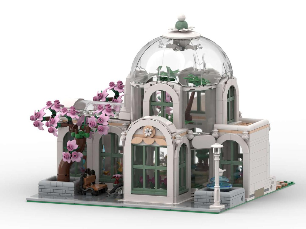 LEGO MOC 41757 Modular Botanic Garden by PatBrickx | Rebrickable ...