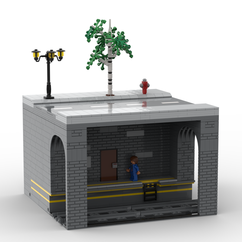 LEGO MOC Métro maintenance room by LEGO-NEW-YORK | Rebrickable - Build ...