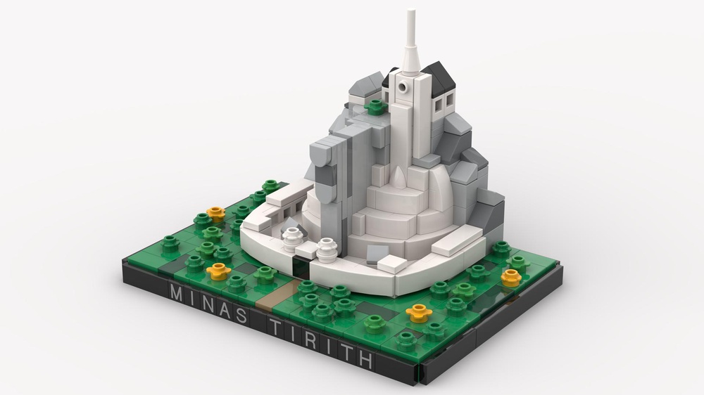 LEGO IDEAS - LOTR: Minas Tirith Microbuild