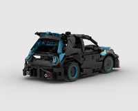LEGO MOC 42162 Abarth Agile Blue by mirrorbricks | Rebrickable