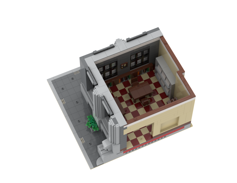 LEGO MOC-150798 MB11 - Library by Labronco Brick Designs | Rebrickable ...