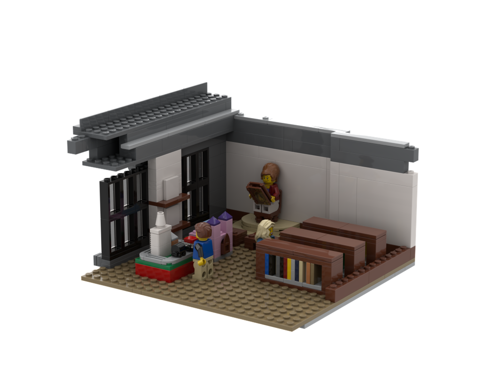 LEGO MOC-150798 MB11 - Library by Labronco Brick Designs | Rebrickable ...