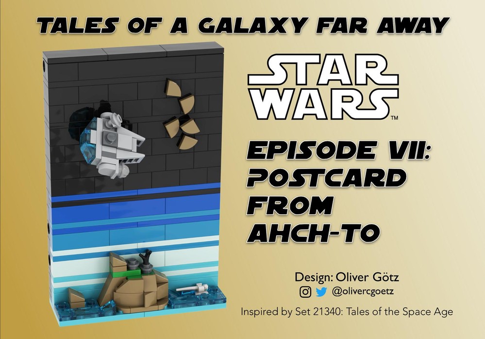 LEGO MOC Postcard From AhchTo by olivercgoetz Rebrickable Build