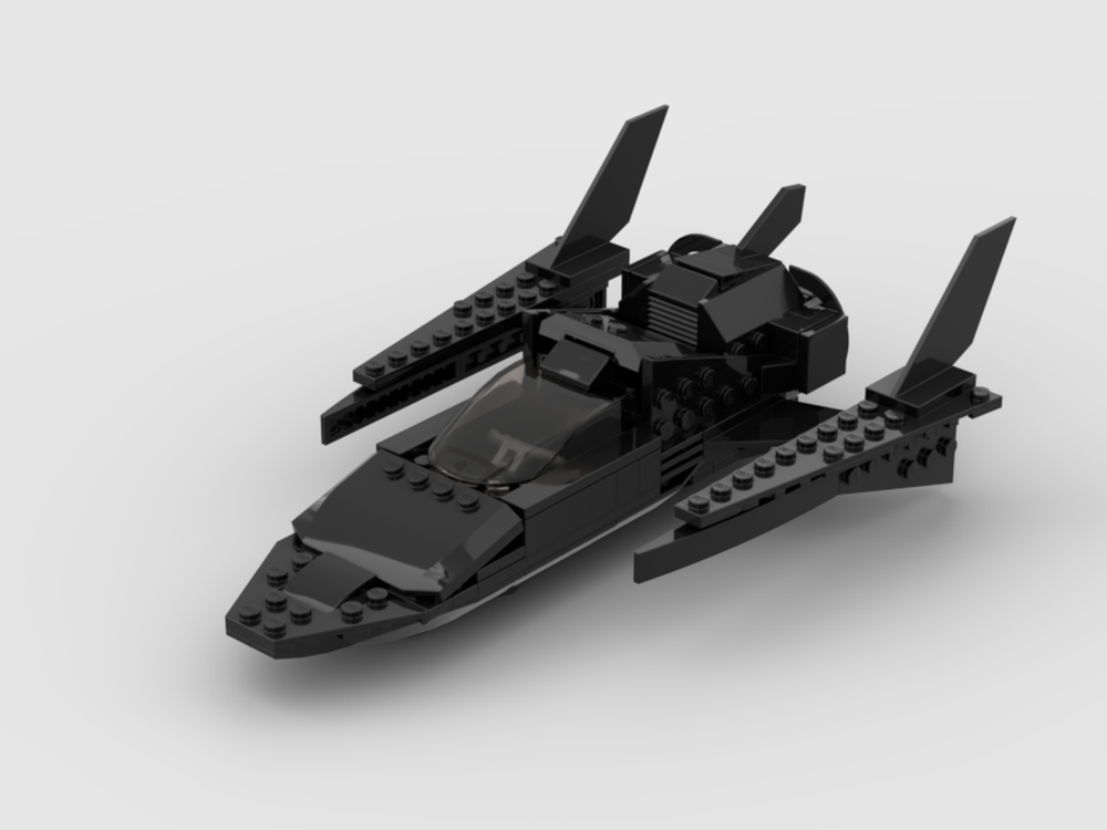 Lego black hot sale spaceship