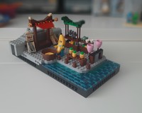 Ninjago City Market Square and Waste water treatment (expansion)