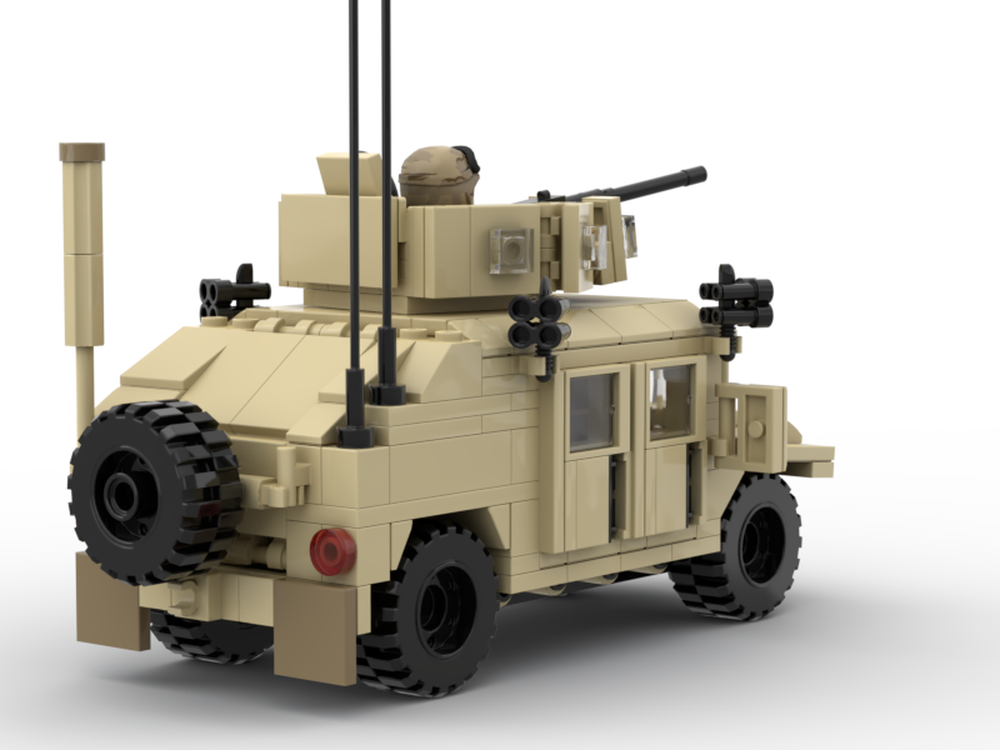 LEGO MOC HMMWV M1114 by gunsofbrickston | Rebrickable - Build with LEGO