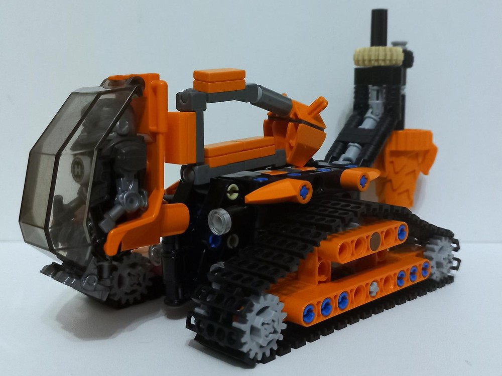 LEGO MOC All-terrain vehicle with a drill. Вездеход с буром by L_T_F_K ...