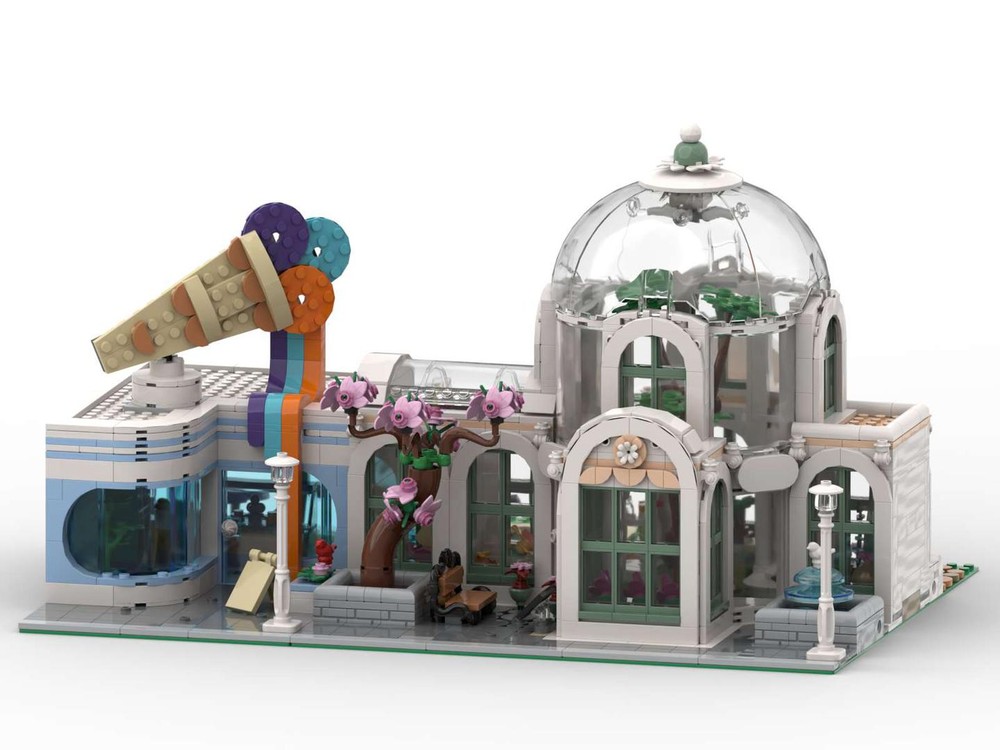 LEGO MOC 60363 Ice Cream Shop by PatBrickx Rebrickable Build