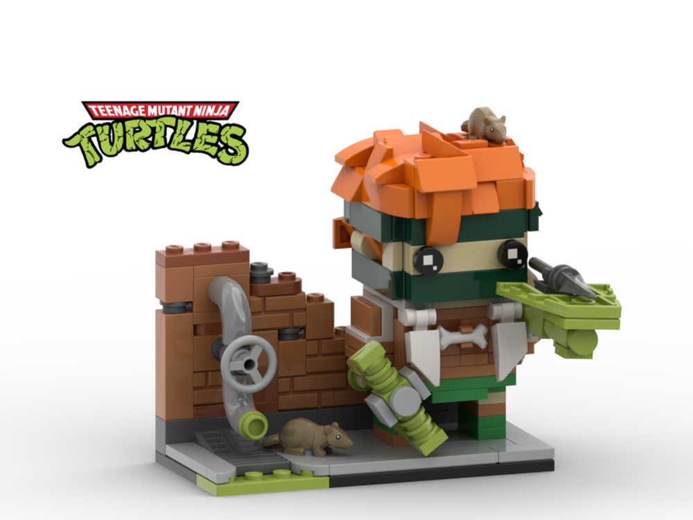 LEGO MOC Rat King (Teenage Mutant Ninja Turtles, 1987) Brickheadz