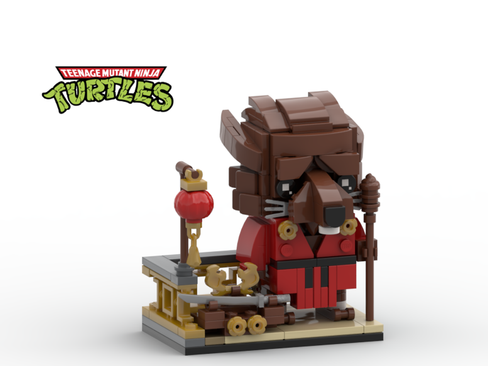 LEGO MOC Rat King (Teenage Mutant Ninja Turtles, 1987) Brickheadz