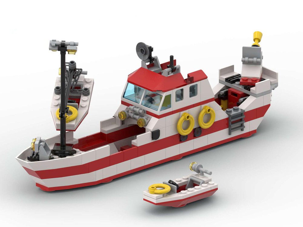 LEGO Ship by LeFisch | Rebrickable Build LEGO