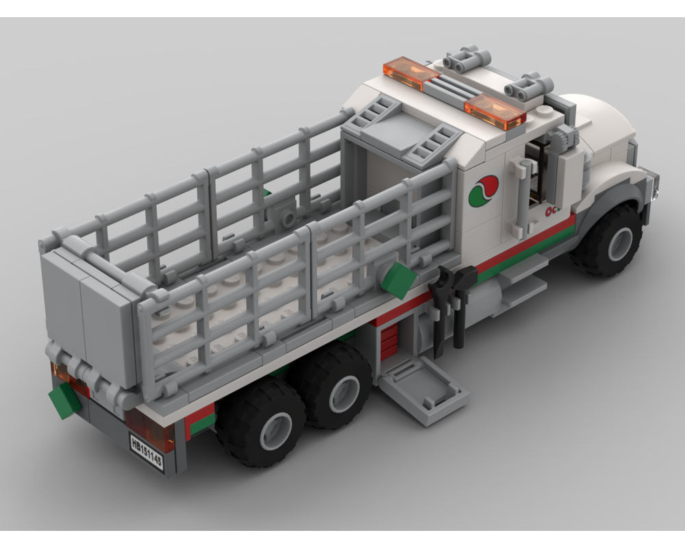 LEGO MOC Octan Gas Cylinder Delivery Truck by HaulingBricks ...