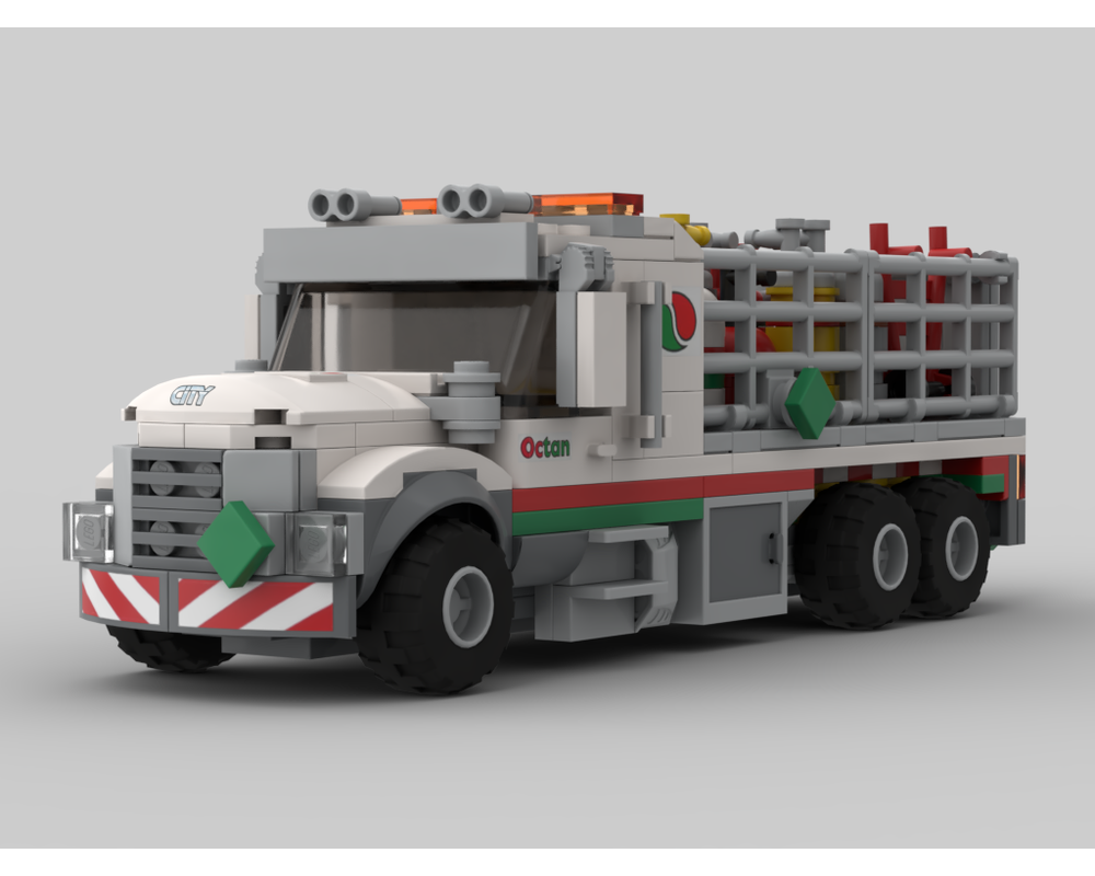 LEGO MOC Octan Gas Cylinder Delivery Truck by HaulingBricks ...