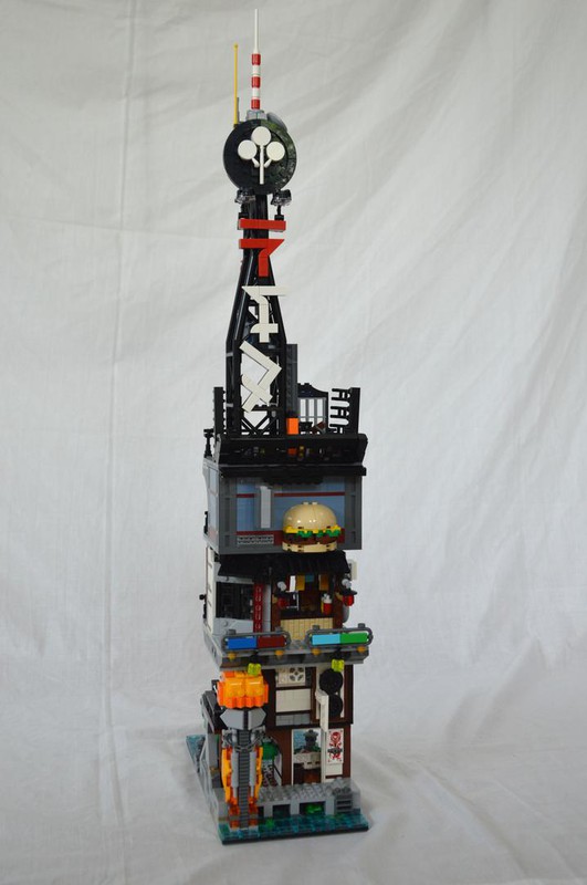 LEGO MOC Ninjago City expansion by BobDaBuildar69 | Rebrickable 