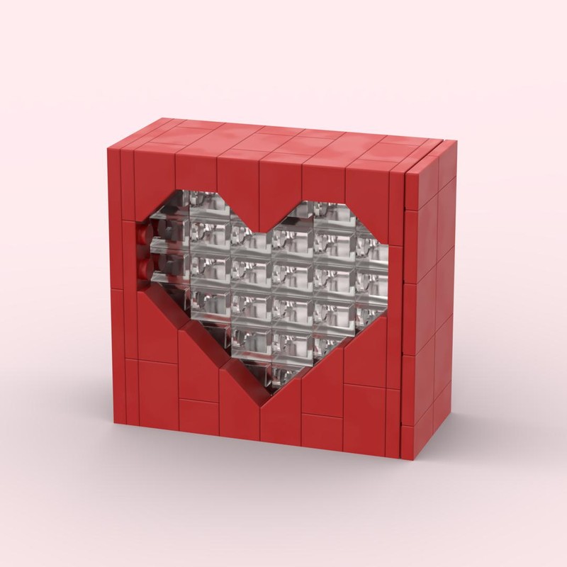 LEGO MOC Love window by Vegetabledog.ap | Rebrickable - Build with LEGO