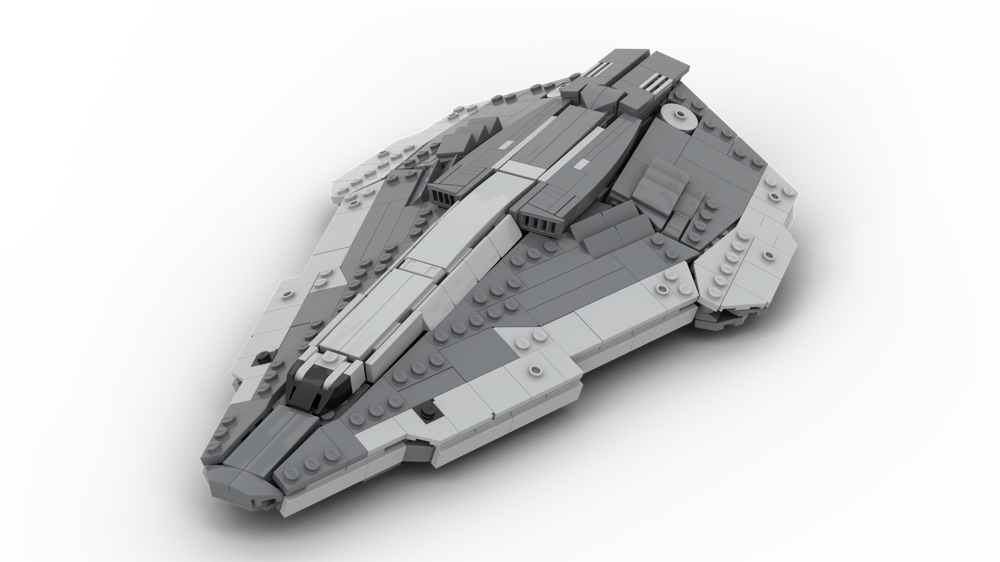 LEGO MOC Python (1:300 scale) by Qwinter | Rebrickable - Build with LEGO