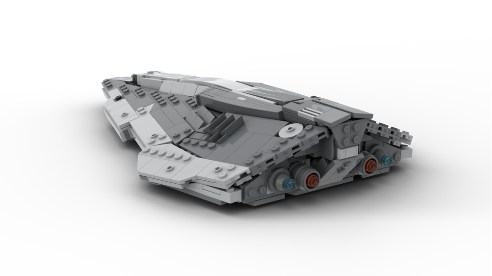 LEGO MOC Python (1:300 scale) by Qwinter | Rebrickable - Build with LEGO