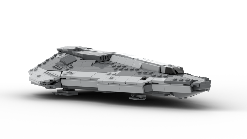 LEGO MOC Python (1:300 scale) by Qwinter | Rebrickable - Build with LEGO