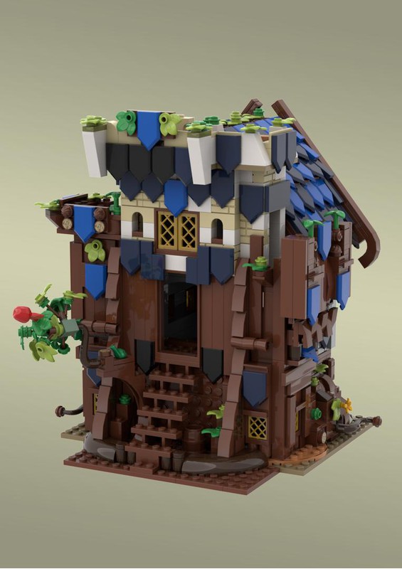 LEGO MOC Forest castle by BrickFantasy | Rebrickable - Build with LEGO