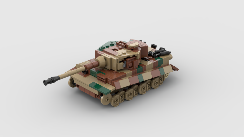 LEGO MOC LEGO WW2 Tiger 1 by The_Brick_Crew